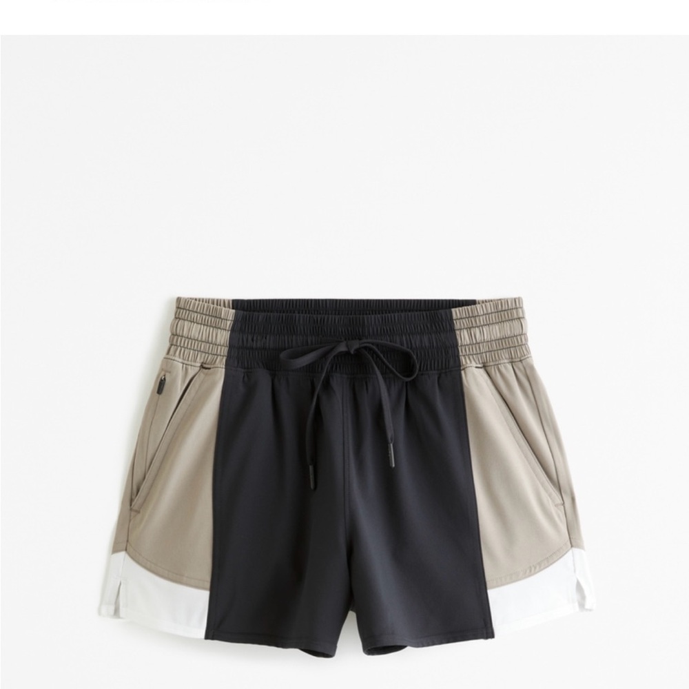 Abercrombie & Fitch YPB High Rise Lined Workout Short